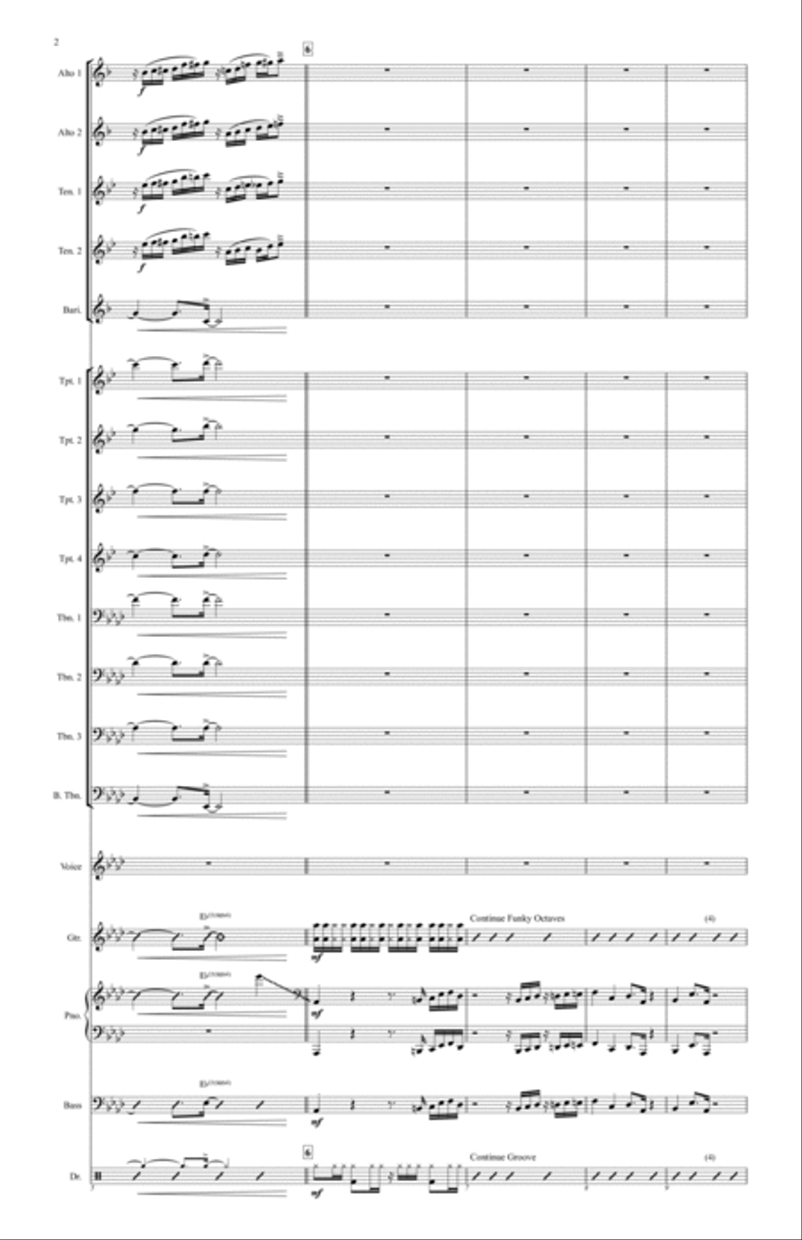I Want You Back Jazz Ensemble scores gallery preview page 2