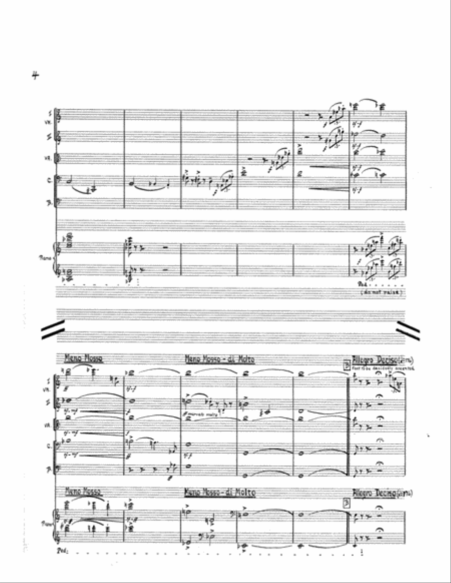 [Becker] Soundpiece No. 1B Chamber Orchestra scores gallery preview page 6