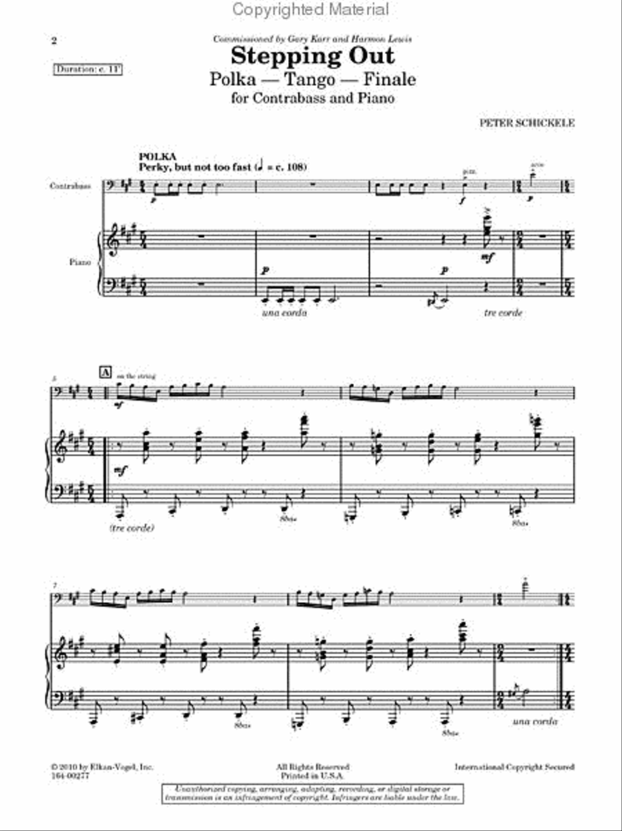 Stepping Out Stepping Out Chamber Music scores gallery preview page 2