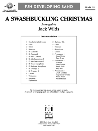 A Swashbuckling Christmas: Score