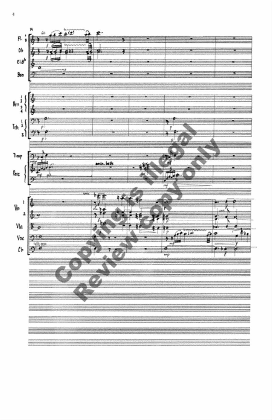 Deep Summer Music Full Orchestra scores gallery preview page 6