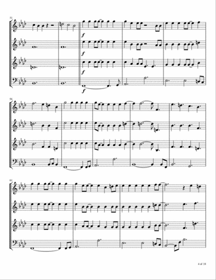 Bottom Of Your Soul Woodwind Quartet scores gallery preview page 5