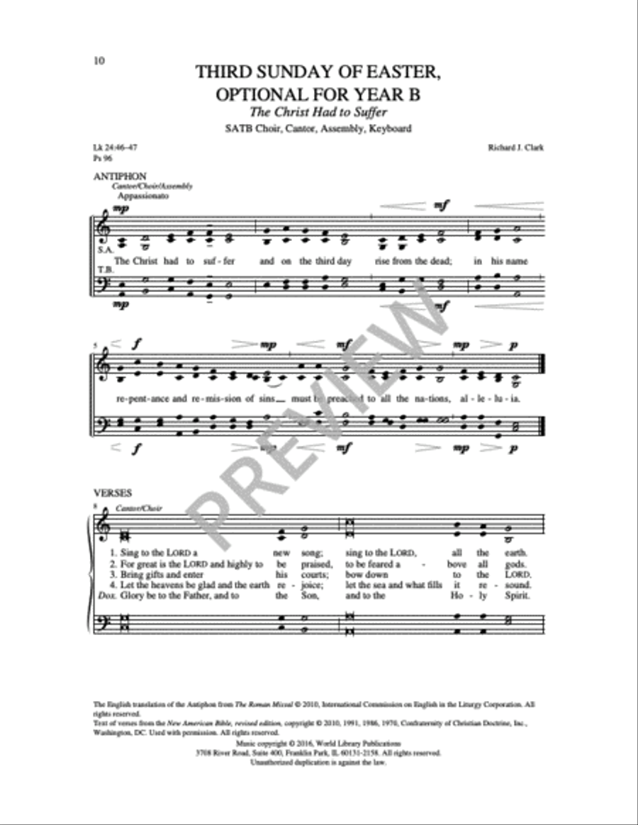 Communion Antiphons for Easter