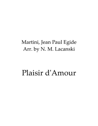 Book cover for Plaisir d'Amour