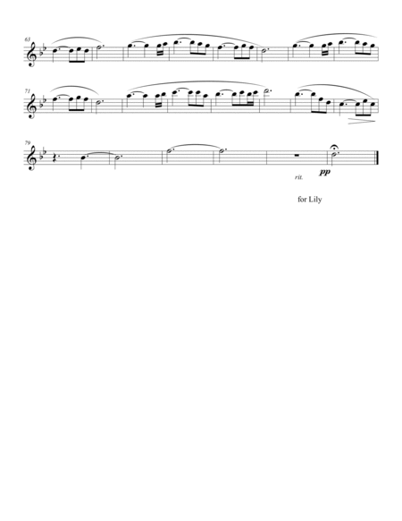 Silent Night for flute and piano image number null