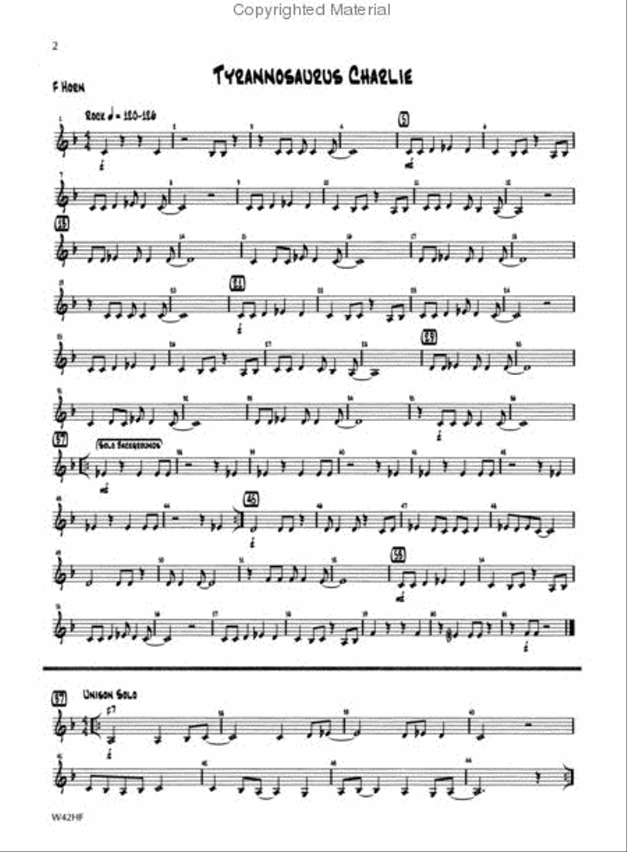 Standard of Excellence First Jazz Performance-French Horn Concert Band scores gallery preview page 2