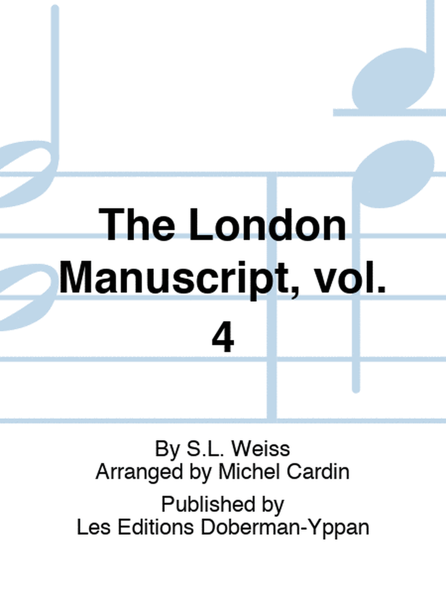 The London Manuscript, vol. 4