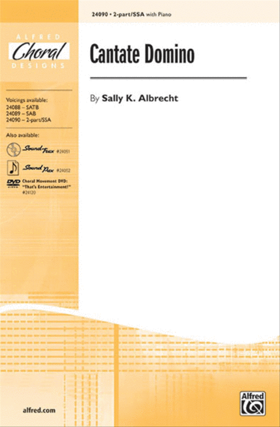 Cantate Domino Cantate Domino SSA scores gallery preview page 1