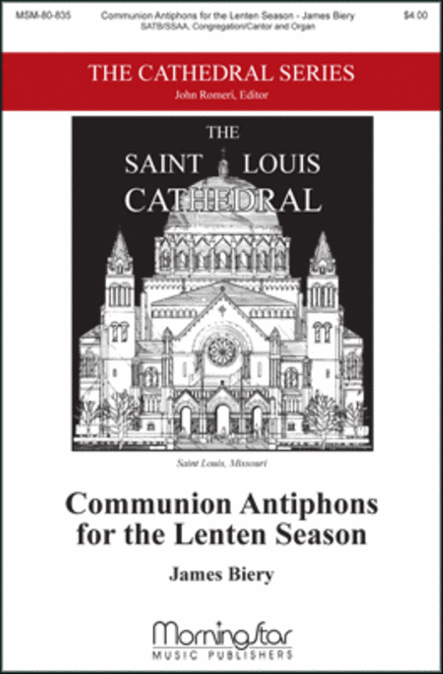Communion Antiphons for the Lenten Season 4-Part scores gallery preview page 1