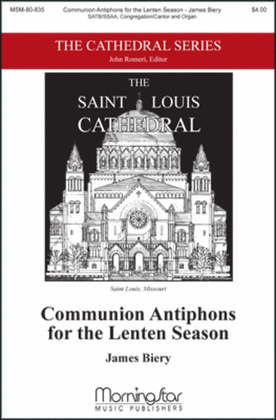 Book cover for Communion Antiphons for the Lenten Season