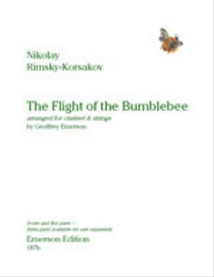 The Flight of the Bumblebee Chamber Music scores gallery preview page 1