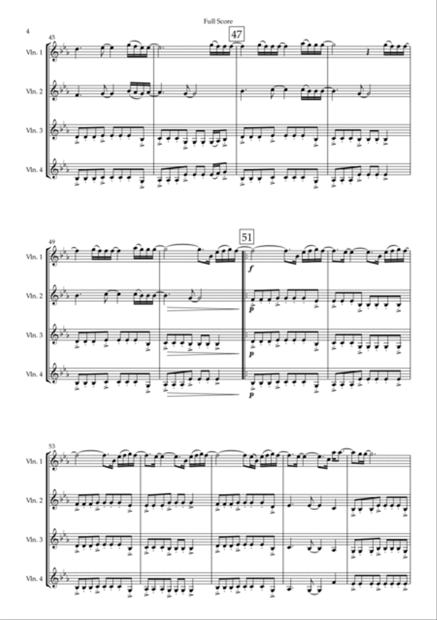 Jireh String Quartet scores gallery preview page 4