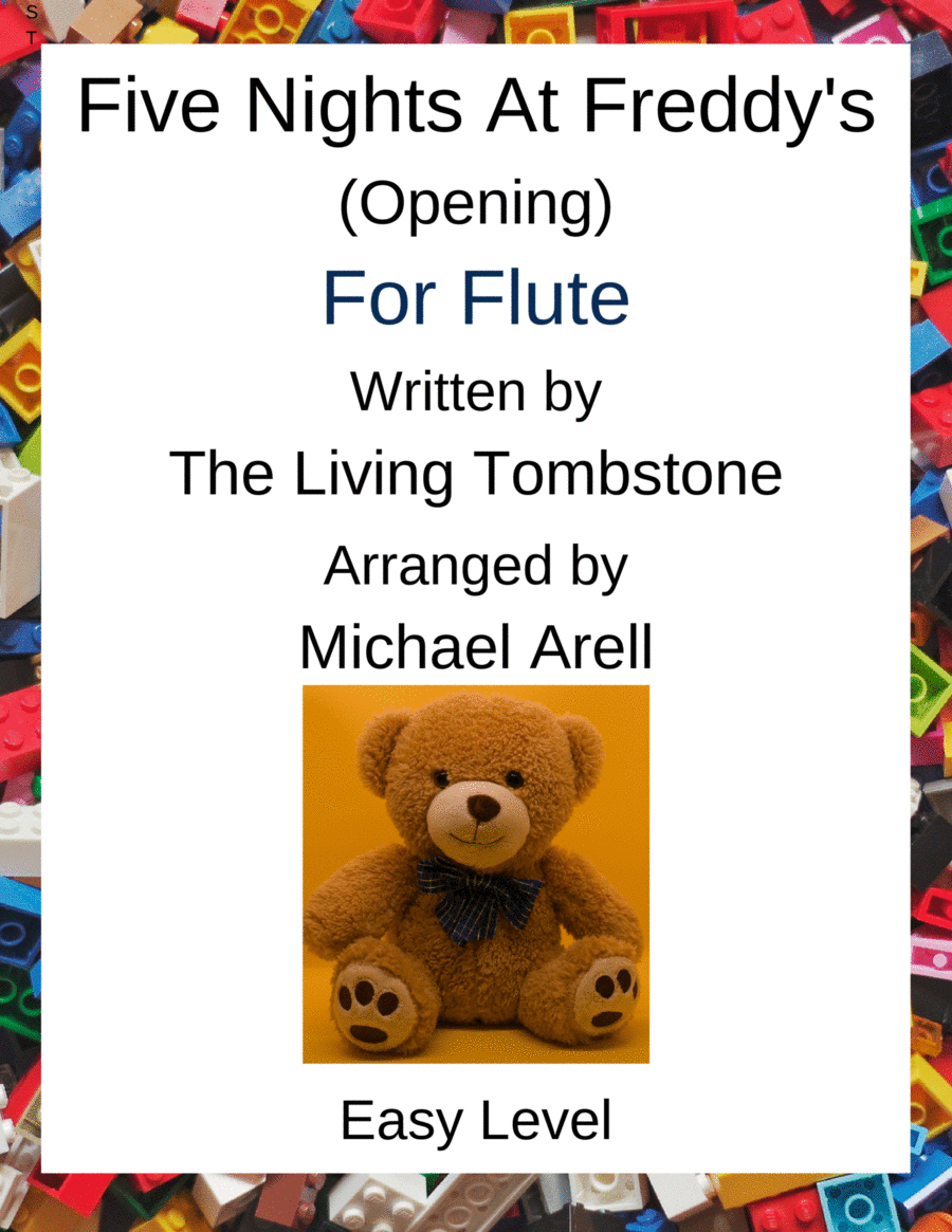 Five Nights At Freddy's Flute Solo scores gallery preview page 1