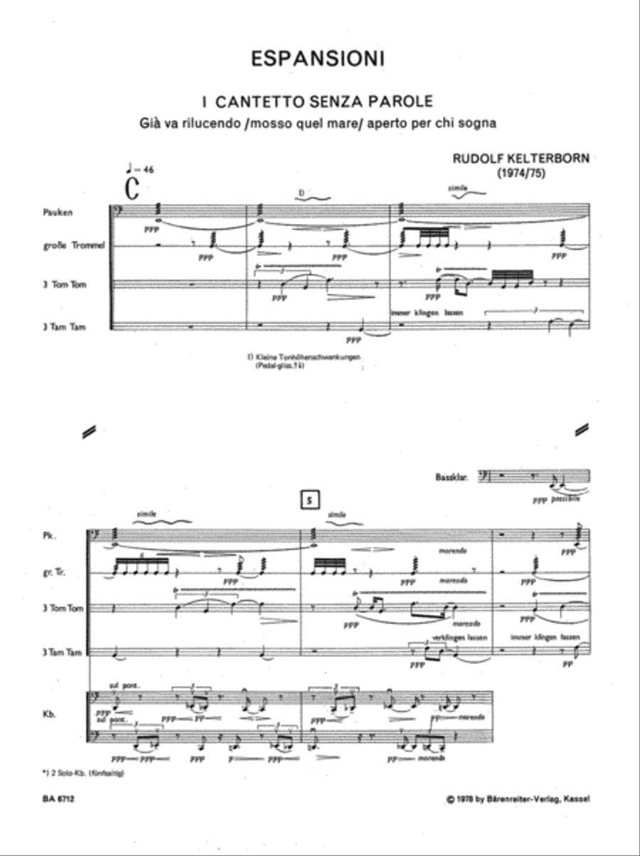 Espansioni (1974/1975) Espansioni (1974/1975) Orchestra scores gallery preview page 2