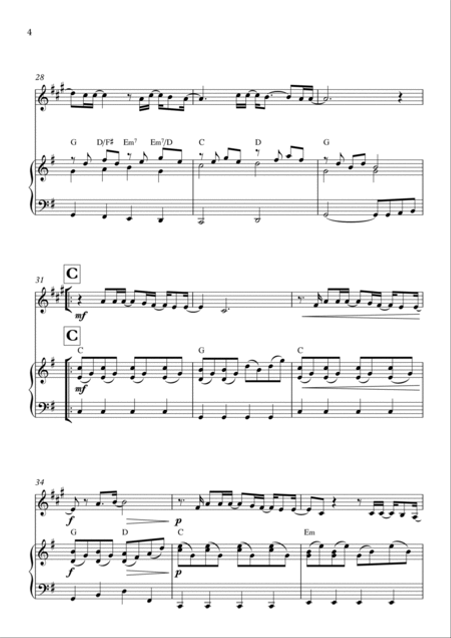 Goodness Of God Chamber Music scores gallery preview page 4