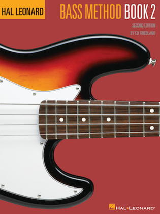 Book cover for Hal Leonard Bass Method Book 2 – 2nd Edition