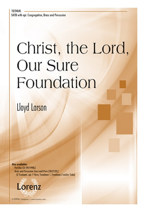 Book cover for Christ, the Lord, Our Sure Foundation