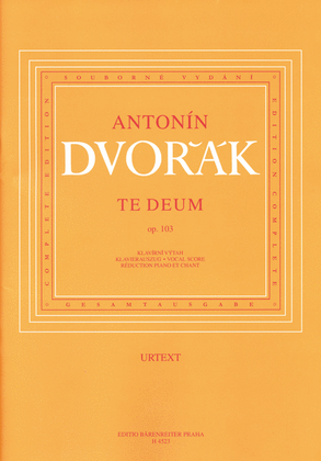 Book cover for Te Deum, op. 103