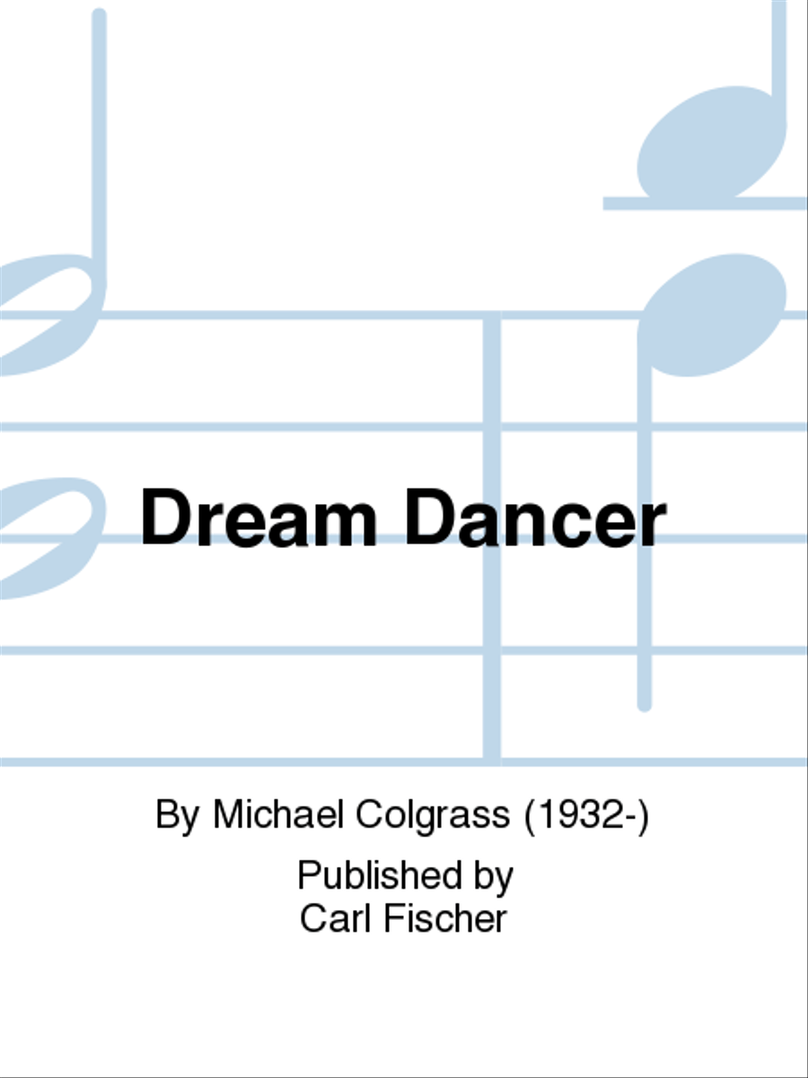 Dream Dancer Dream Dancer Alto Saxophone scores gallery preview page 1