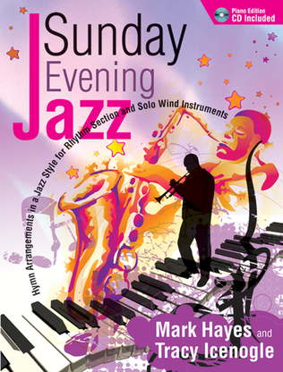 Book cover for Sunday Evening Jazz - Piano Book