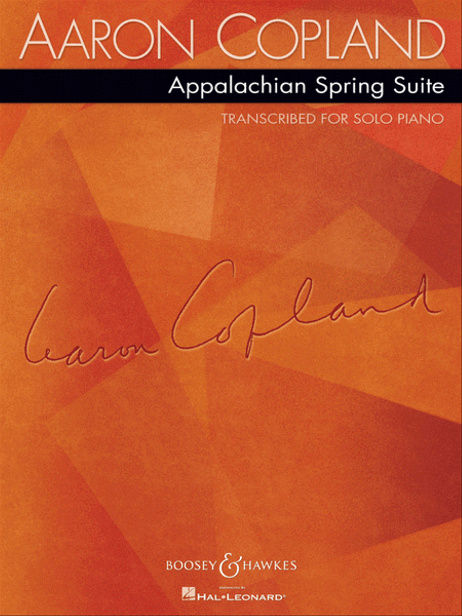 Copland – Appalachian Spring Suite Piano Solo scores gallery preview page 1