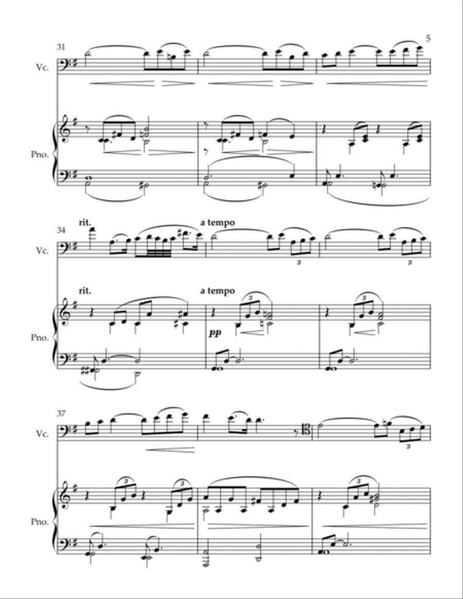 Gondoliera Piano scores gallery preview page 5