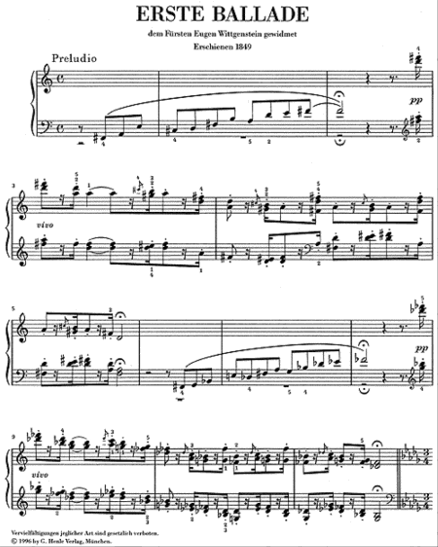Ballades Ballades Piano Solo scores gallery preview page 2