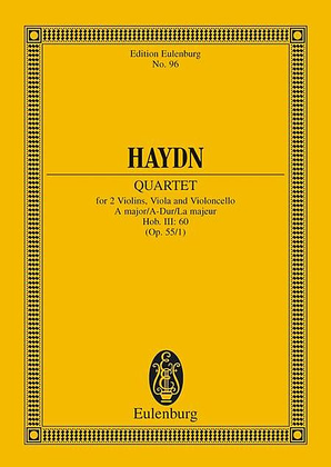 String Quartet In A Major Op. 55/1 Hob. Iii: 60