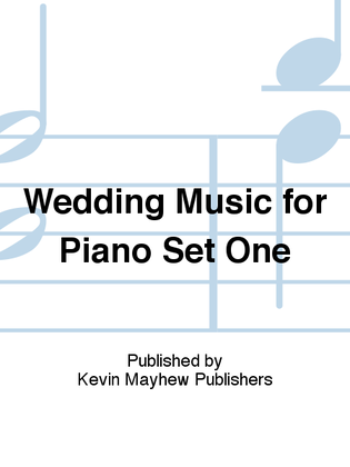 Wedding Music for Piano Set One