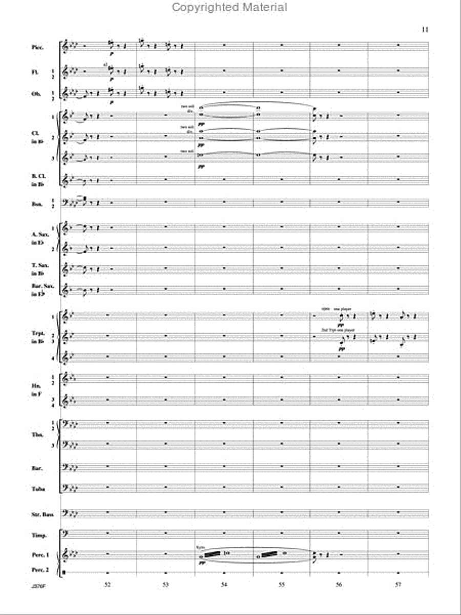 William Tell Overture Concert Band scores gallery preview page 12