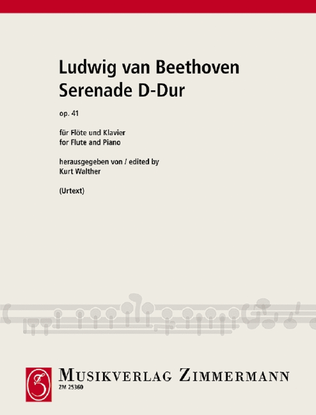 Book cover for Serenade D major