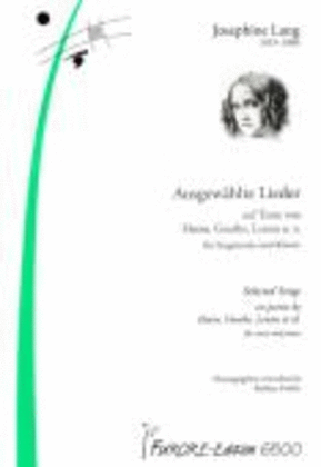 Book cover for Ausgewahlte Lieder
