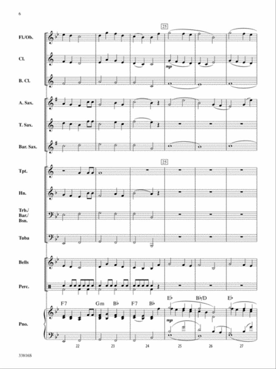 Continental Divide: Score Concert Band scores gallery preview page 6