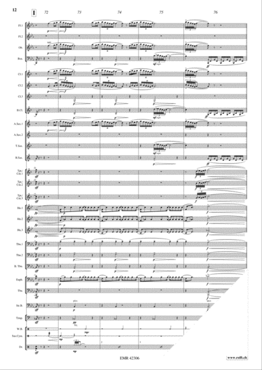Escape To Victory Concert Band scores gallery preview page 8