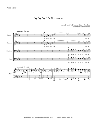 Book cover for Ay, Ay, Ay, It's Christmas