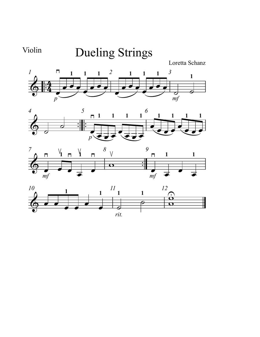 Dueling Strings