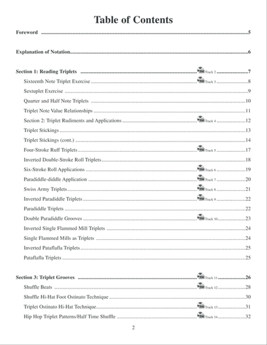 Secrets of the Greats Secrets of the Greats Drum Set scores gallery preview page 3