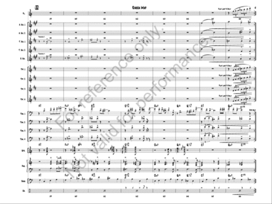Rhoda Map Jazz Ensemble scores gallery preview page 10