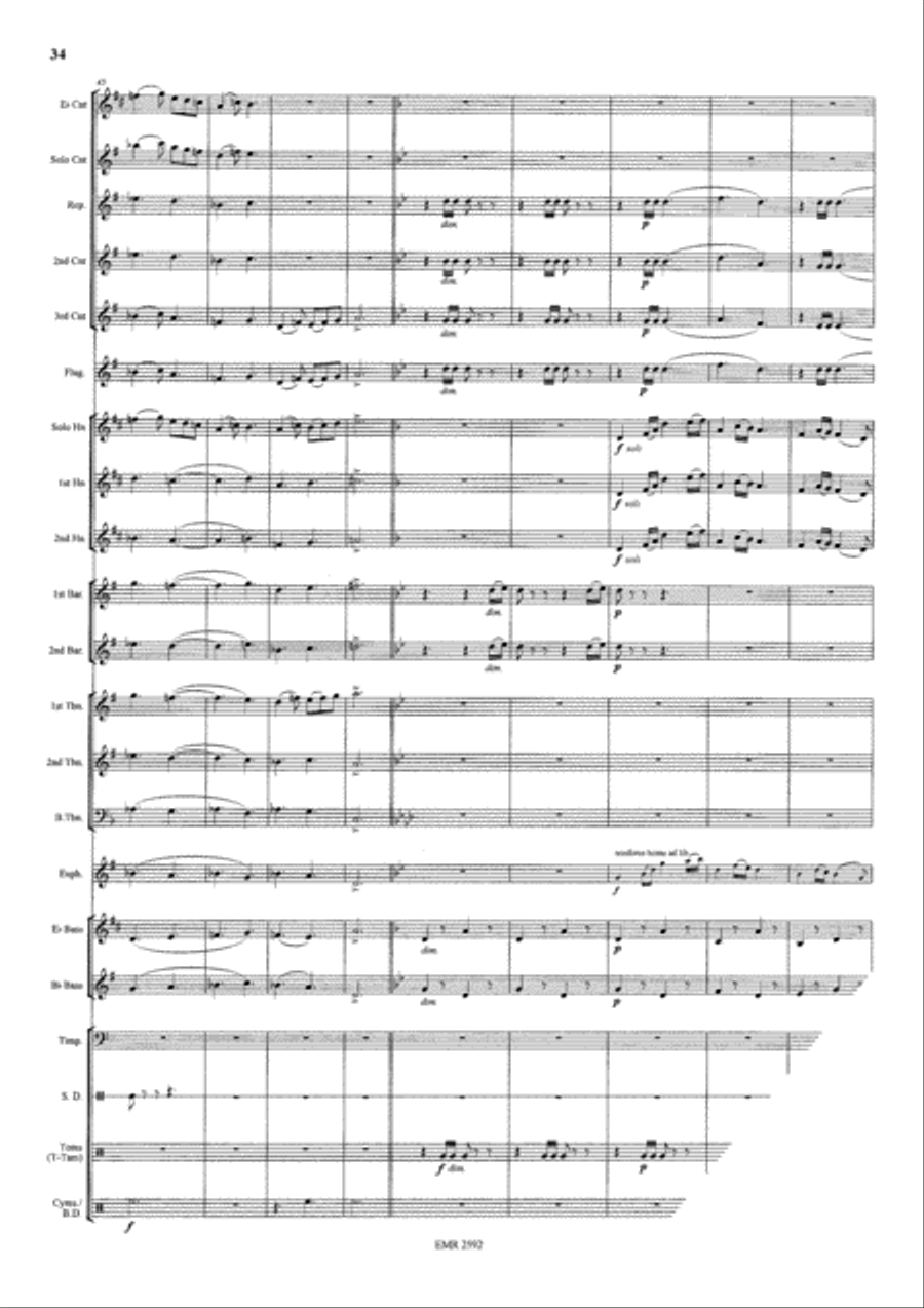 Celtic Visions Celtic Visions Brass Band scores gallery preview page 18