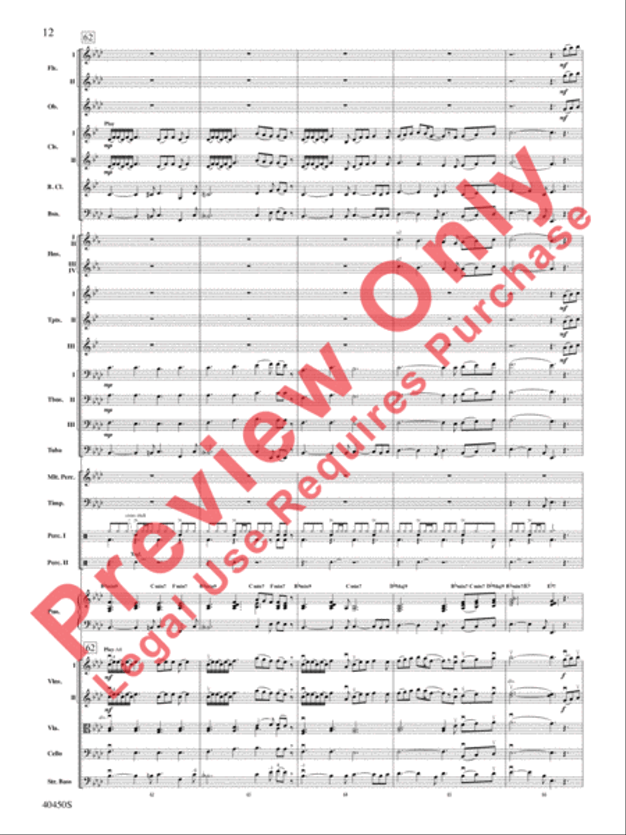 A Whitney Houston Tribute Full Orchestra scores gallery preview page 13