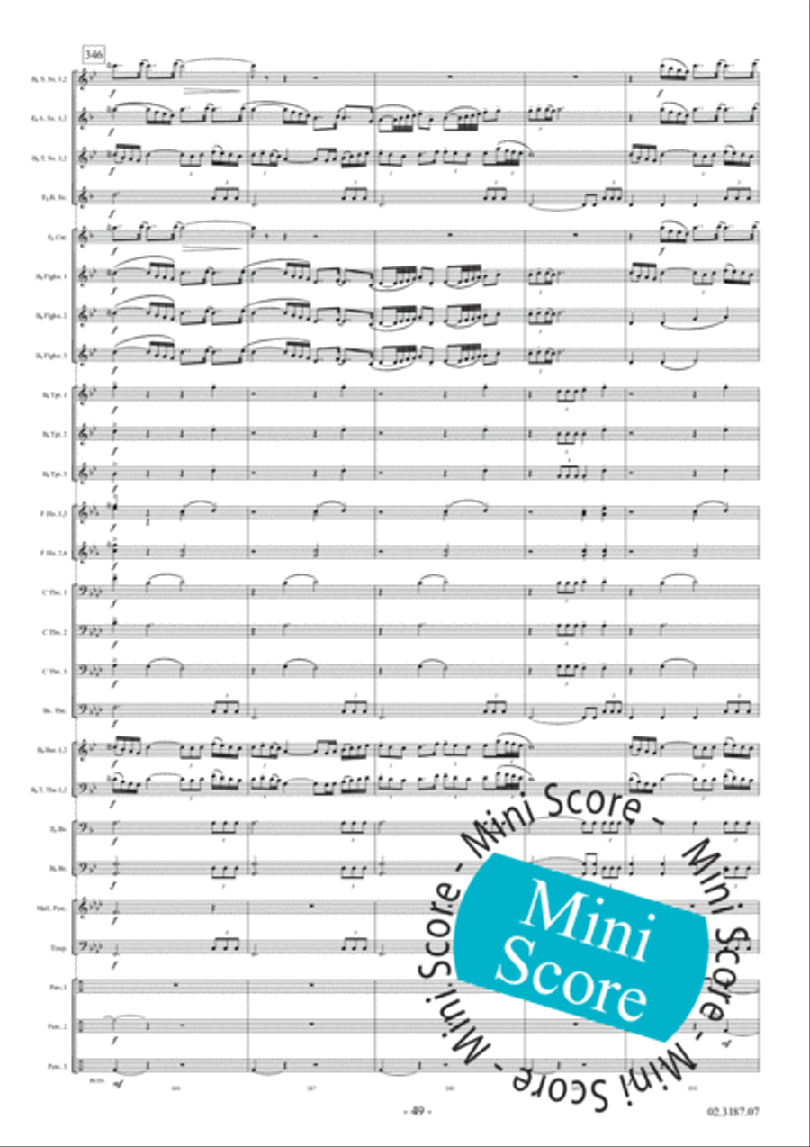 Fleodrodum Fanfare Band scores gallery preview page 55