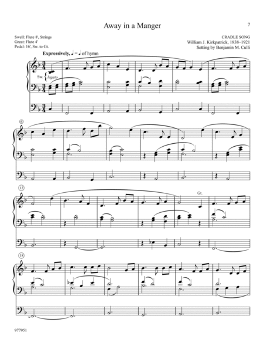 Hymn Tune Innovations: Eight Easy Chorale Preludes for All Seasons, Set 5 Organ scores gallery preview page 3
