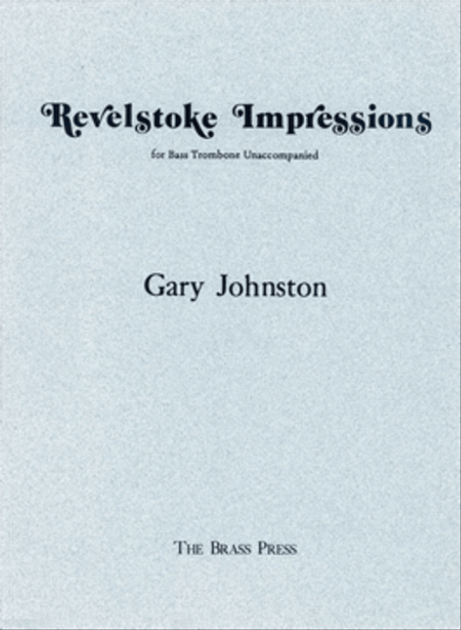 Revelstoke Impressions Bass Trombone scores gallery preview page 1