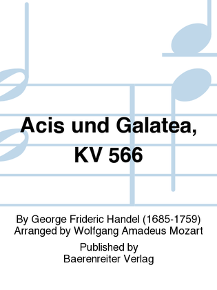 Acis und Galatea, KV 566