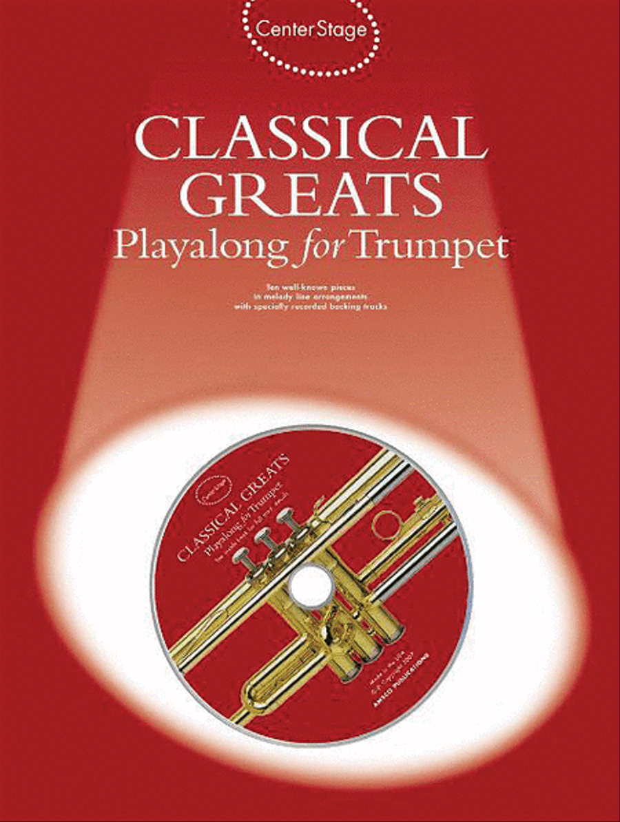 Classical Greats Play-Along Trumpet Solo scores gallery preview page 1