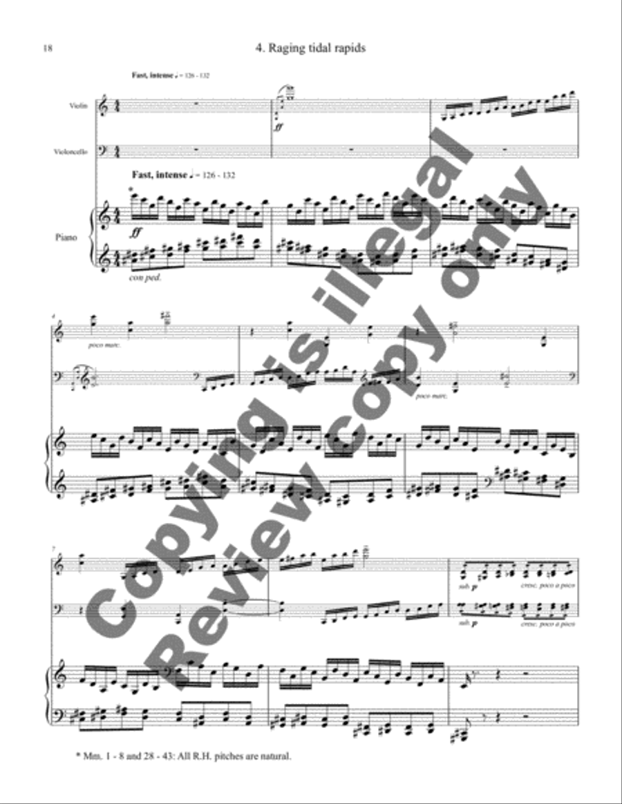 Pender Harbour Suite Pender Harbour Suite Piano Trio scores gallery preview page 21
