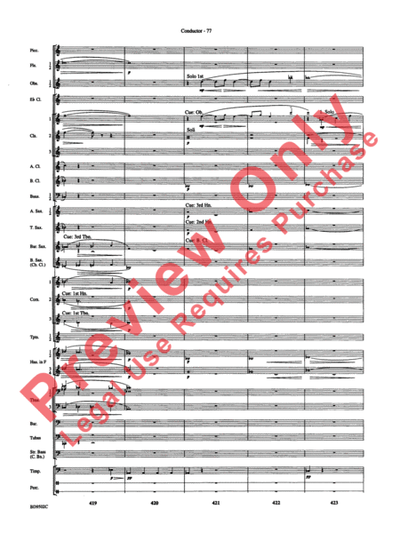 Symphony No. 3 for Band image number null