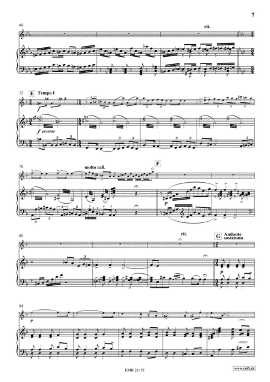 Concerto No. 1 Alto Recorder scores gallery preview page 7