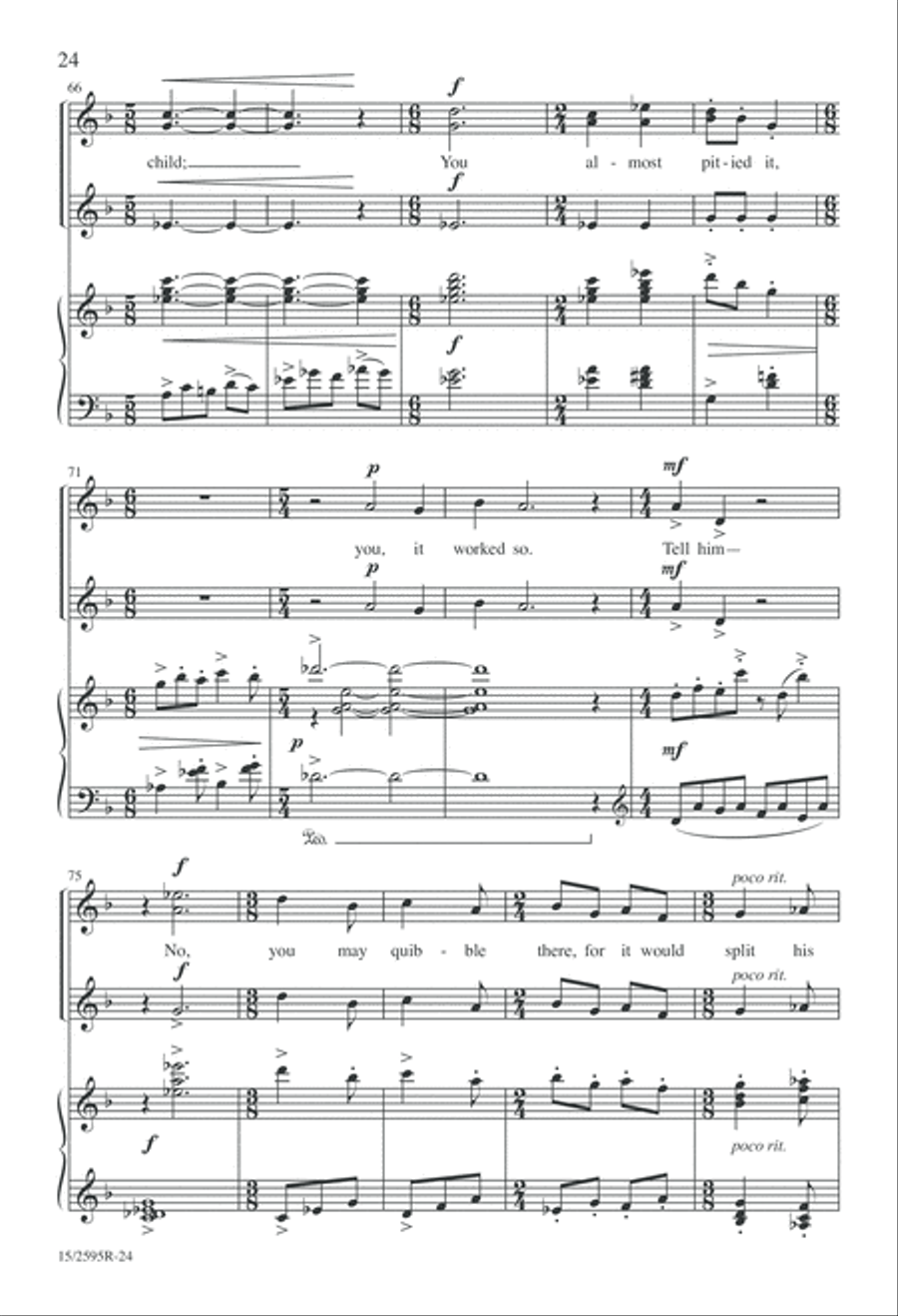 Music Comes 4-Part scores gallery preview page 25