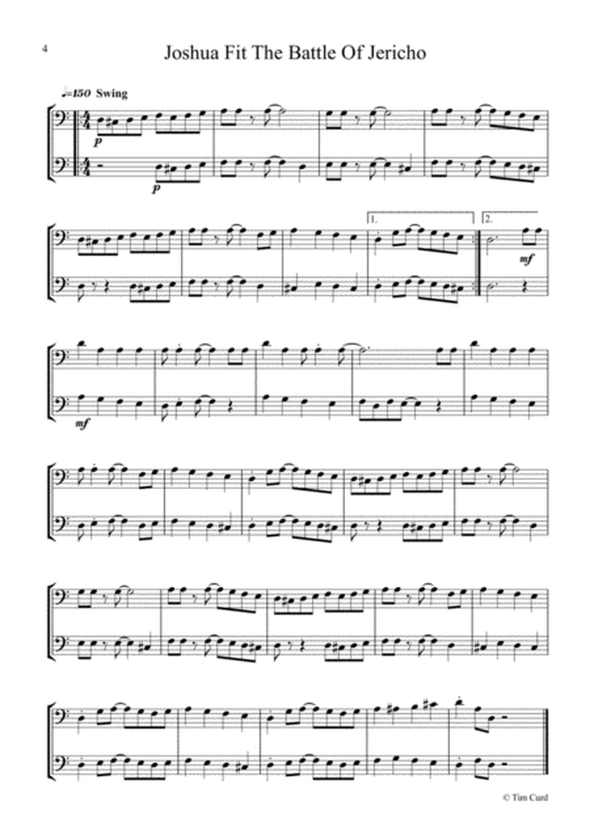 9 Spirituals, Duets For Cello image number null